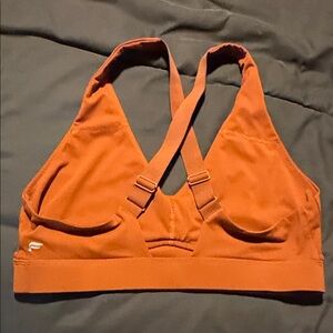 Fabletics Vibrant Orange Sports Bra